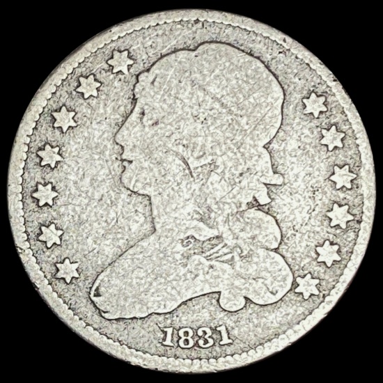1831 Capped Bust Quarter NICELY CIRCULATED NICELY CIRCULATED