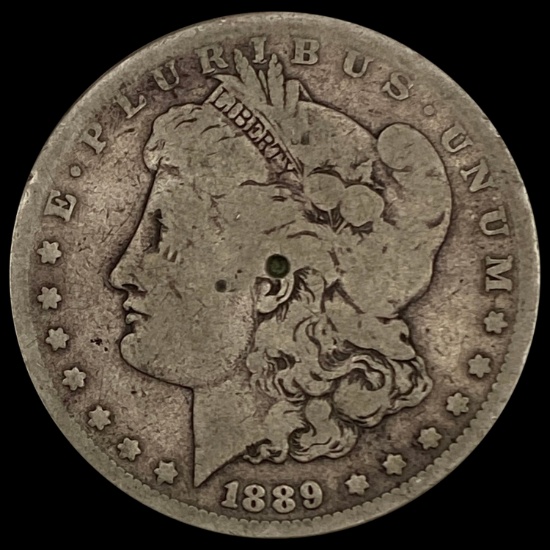 1889-CC Morgan Silver Dollar NICELY CIRCULATED