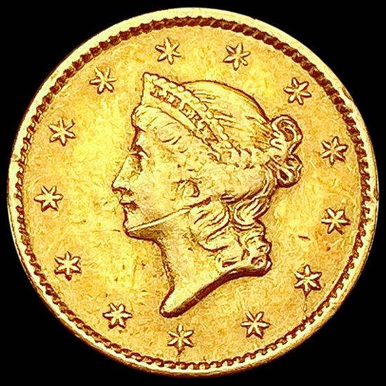 1850 Rare Gold Dollar CLOSELY UNCIRCULATED