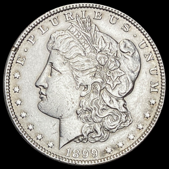 1899 Morgan Silver Dollar CLOSELY UNCIRCULATED CLOSELY UNCIRCULATED