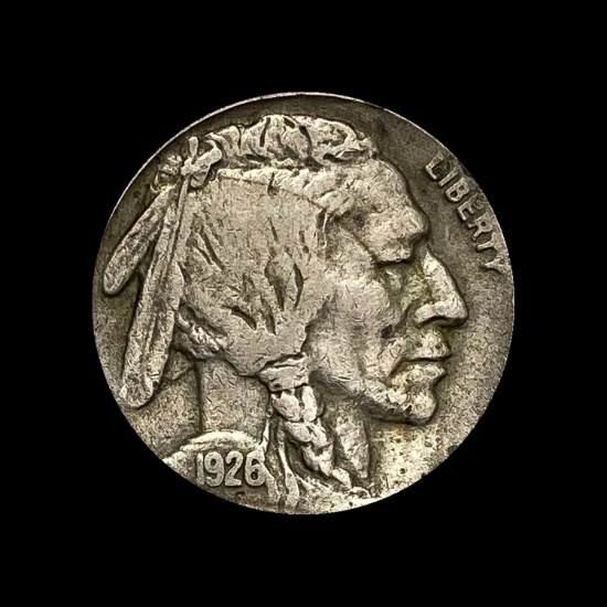 1926-S Buffalo Nickel LIGHTLY CIRCULATED