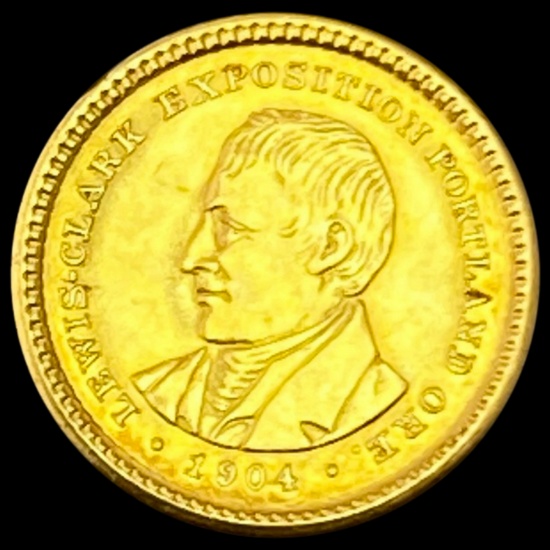 1904 Lewis and Clark Exposition Dollar UNCIRCULATED UNCIRCULATED