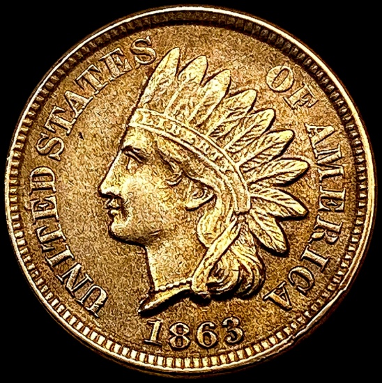 1863 Indian Head Cent UNCIRCULATED