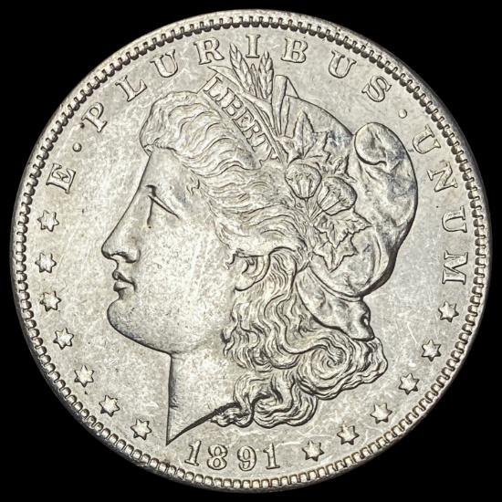 1891 Morgan Silver Dollar NICELY CIRCULATED NICELY CIRCULATED