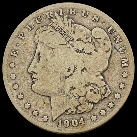 1904-S Morgan Silver Dollar NICELY CIRCULATED