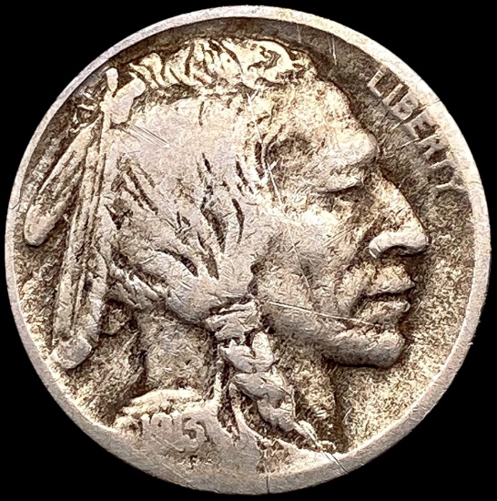 1913-D Buffalo Nickel LIGHTLY CIRCULATED