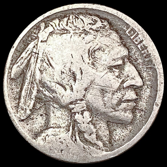 1913-D T2 Buffalo Nickel LIGHTLY CIRCULATED