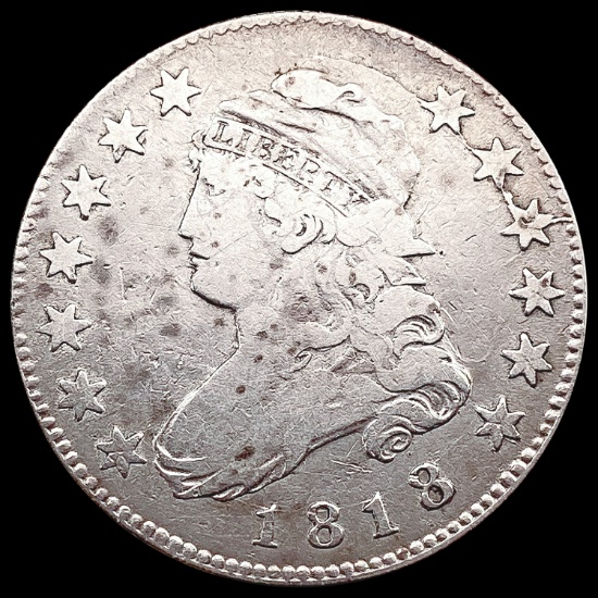 1818 Capped Bust Quarter LIGHTLY CIRCULATED