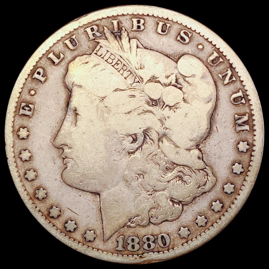 1880-CC Morgan Silver Dollar NICELY CIRCULATED