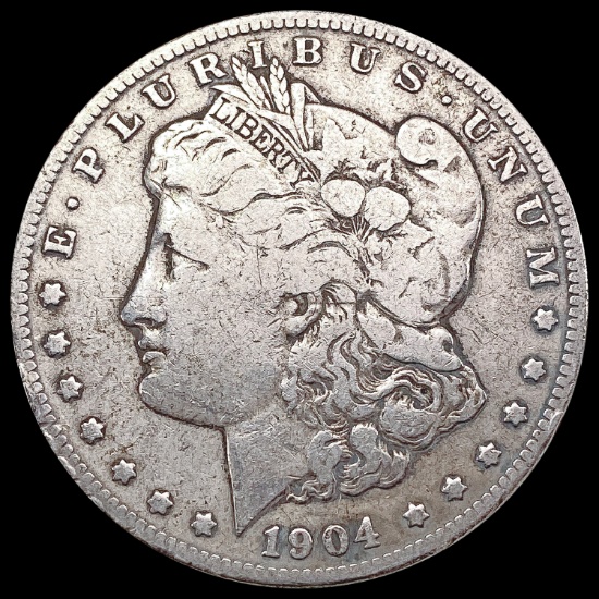 1904-S Morgan Silver Dollar NICELY CIRCULATED