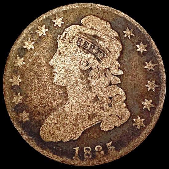 1835 Capped Bust Half Dollar NICELY CIRCULATED