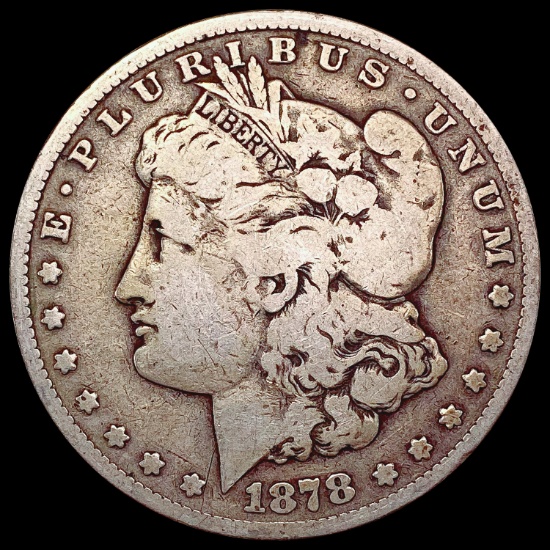 1878-CC Morgan Silver Dollar NICELY CIRCULATED