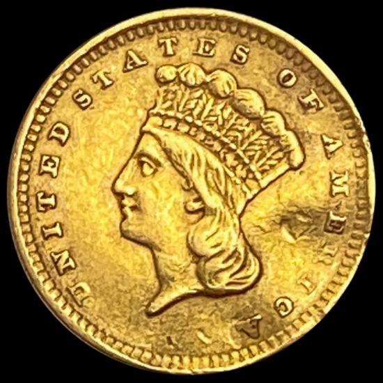 1856 Indian Princess Head Gold Dollar HIGH GRADE HIGH GRADE