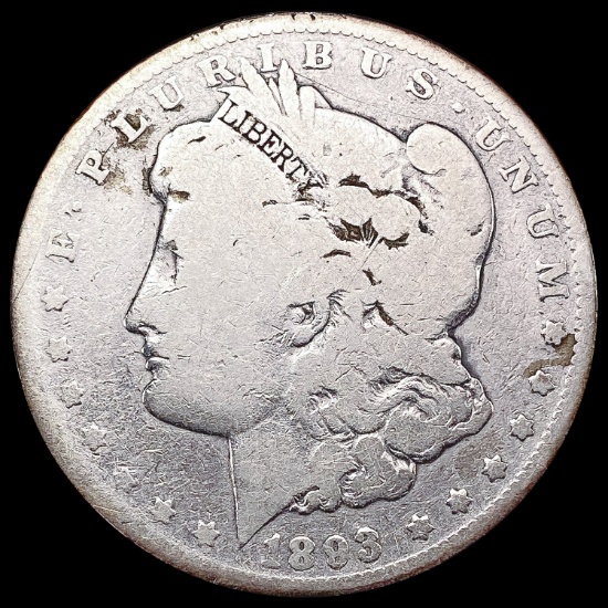 1893 Morgan Silver Dollar NICELY CIRCULATED