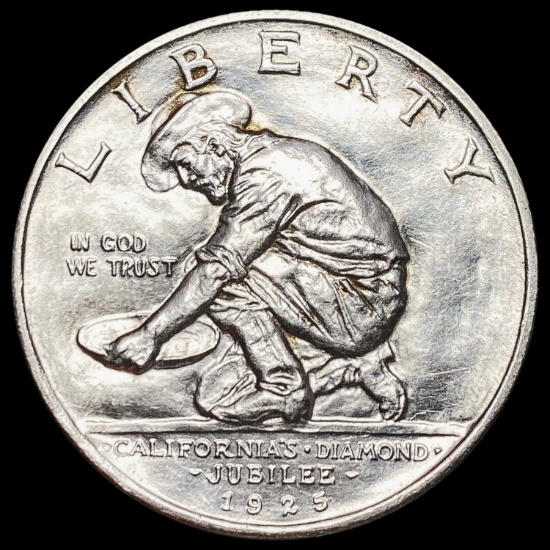 1925-S California Diamond Jubilee Half D UNCIRCULATED UNCIRCULATED