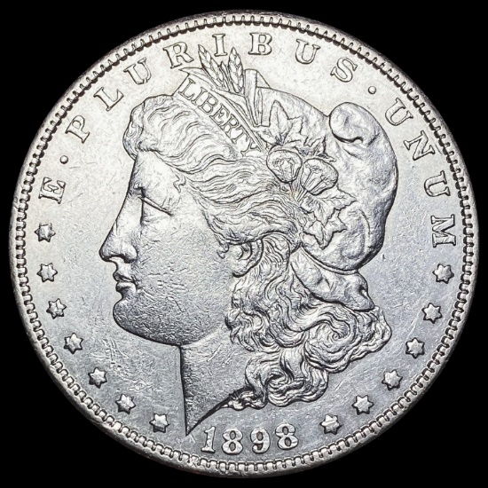 1898-S Morgan Silver Dollar CLOSELY UNCIRCULATED