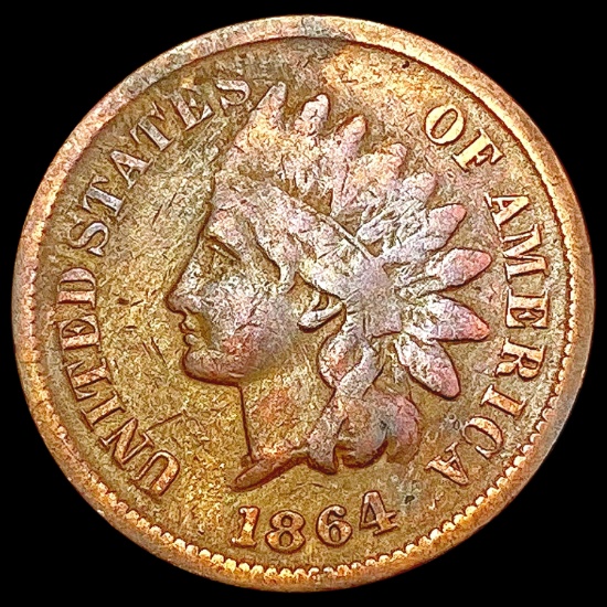 1864 Indian Head Cent CLOSELY UNCIRCULATED