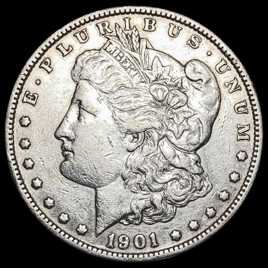 1901-S Morgan Silver Dollar NEARLY UNCIRCULATED