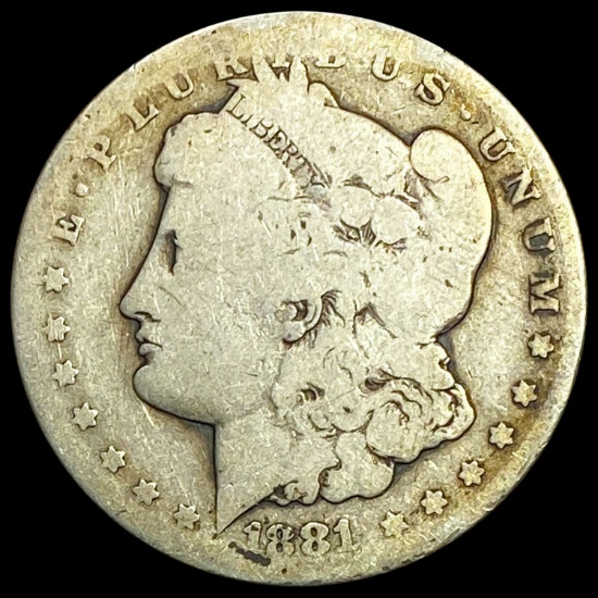 1881-CC Morgan Silver Dollar NICELY CIRCULATED