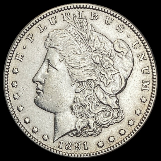 1891-CC Morgan Silver Dollar UNCIRCULATED