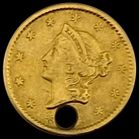 1841 Liberty Head $1 Gold Dollar HIGH GRADE
