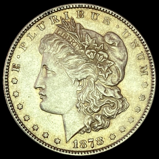 1878 Morgan Silver Dollar CLOSELY UNCIRCULATED