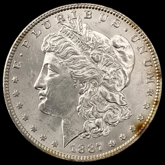1887 Morgan Silver Dollar CHOICE BU