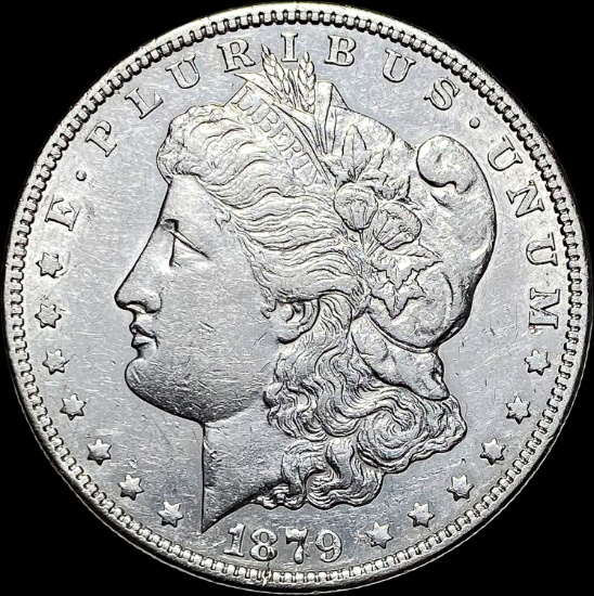 1879-S Silver Morgan Dollar CLOSELY UNCIRCULATED