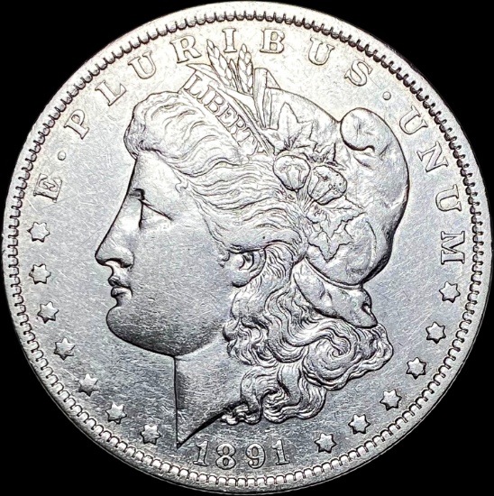 1891-O Silver Morgan Dollar CLOSELY UNCIRCULATED
