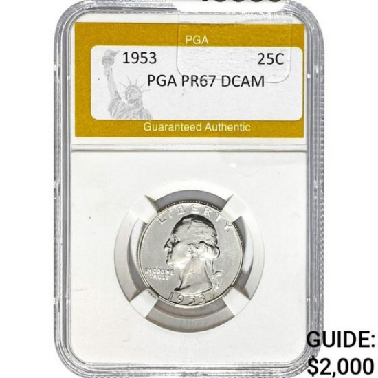 1953 25C PGA PR67 DCAM