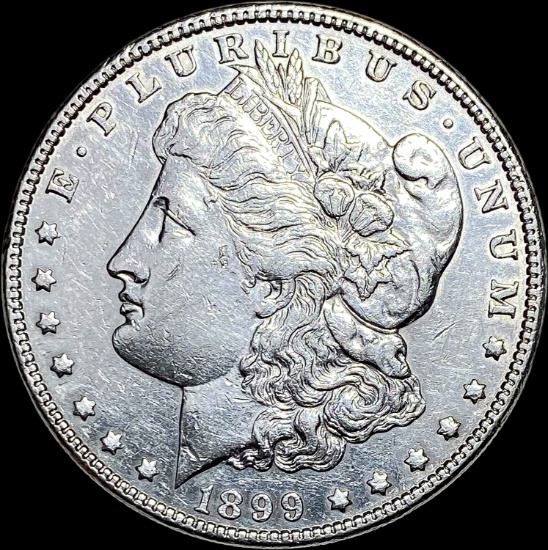 1899 Morgan Silver Dollar NEARLY UNCIRCULATED