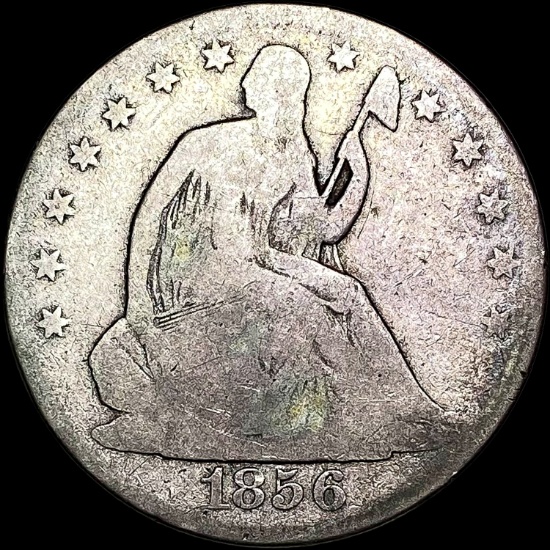 1856-O Silver Half Dollar NICELY CIRCULATED