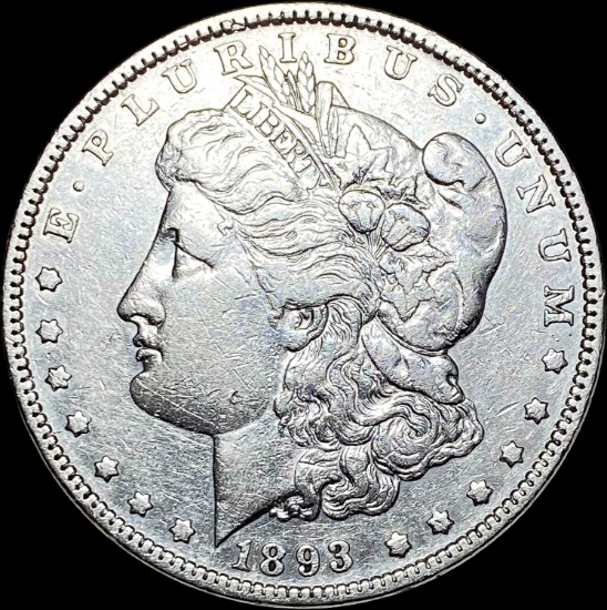 1893-S Silver Morgan Dollar HIGH GRADE