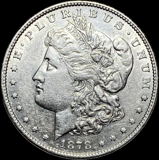 1878 Silver Morgan Dollar CLOSELY UNCIRCULATED