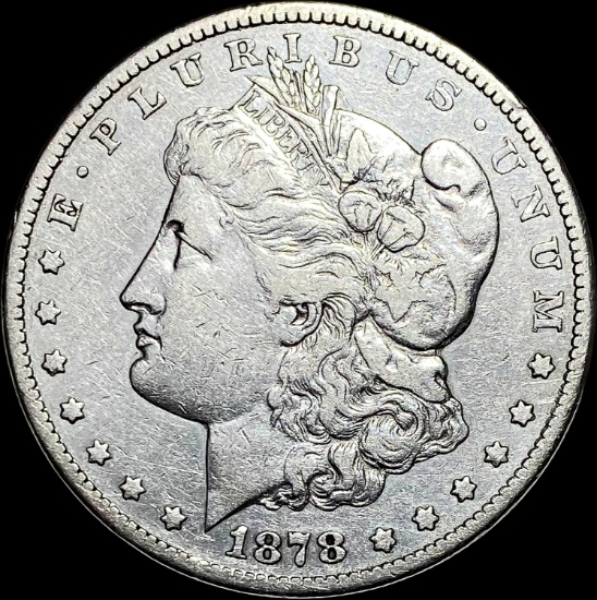 1878-S Silver Morgan Dollar NEARLY UNCIRCULATED
