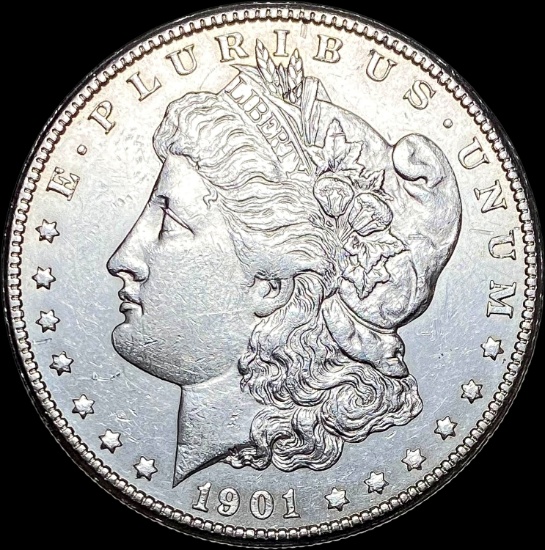 1901-S Silver Morgan Dollar CLOSELY UNCIRCULATED