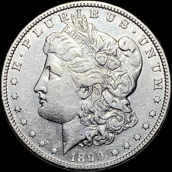1899-S Silver Morgan Dollar CLOSELY UNCIRCULATED