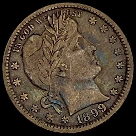 1899 Barber Quarter NEARLY UNCIRCULATED NEARLY UNCIRCULATED