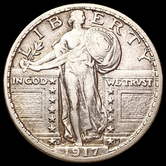 1917-S Standing Liberty Quarter CLOSELY UNCIRCULATED