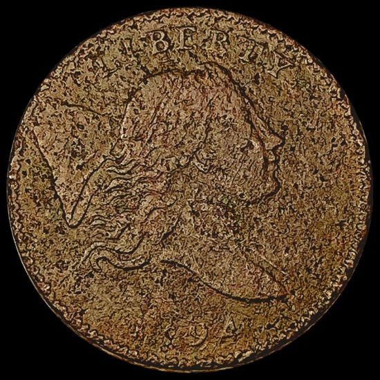 1794 Liberty Cap Half Cent NICELY CIRCULATED