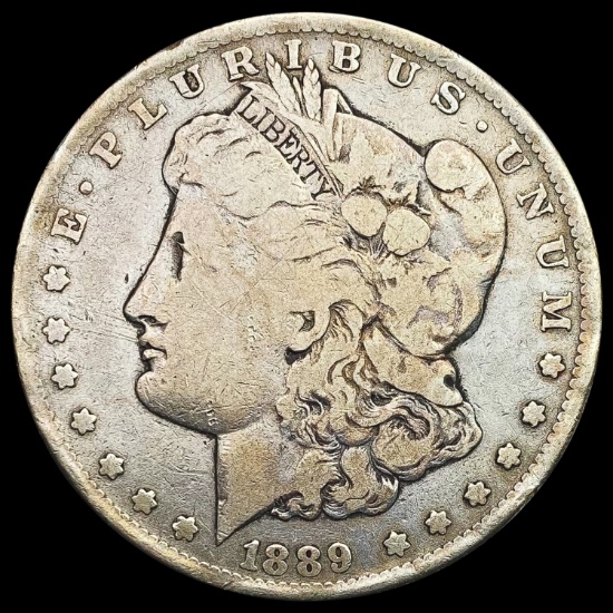 1889-CC Morgan Silver Dollar LIGHTLY CIRCULATED