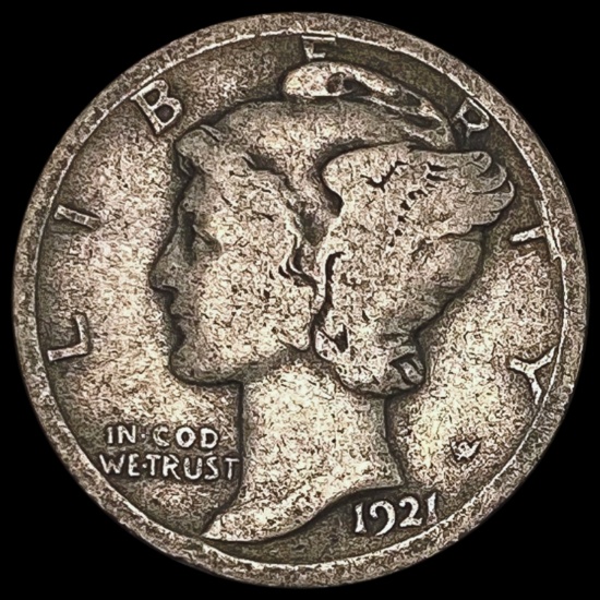 1921 Mercury Dime NICELY CIRCULATED