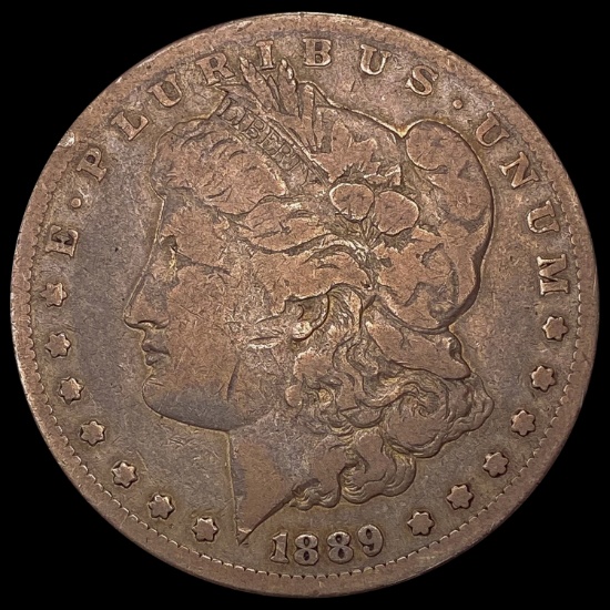 1889-CC Morgan Silver Dollar NICELY CIRCULATED