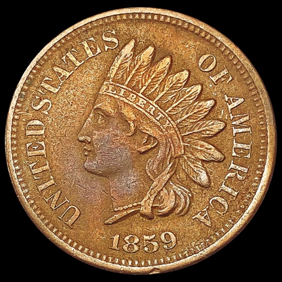 1859 Indian Head Cent CLOSELY UNCIRCULATED