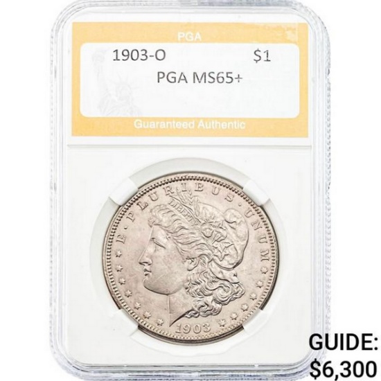 1903-O Morgan Silver Dollar PGA MS65+