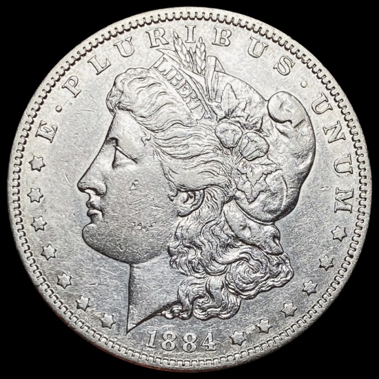 1884-S Morgan Silver Dollar CLOSELY UNCIRCULATED