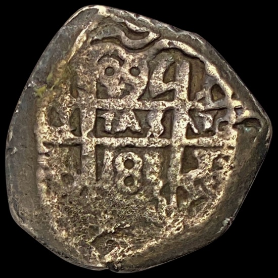 1763 8 REALES NICELY CIRCULATED