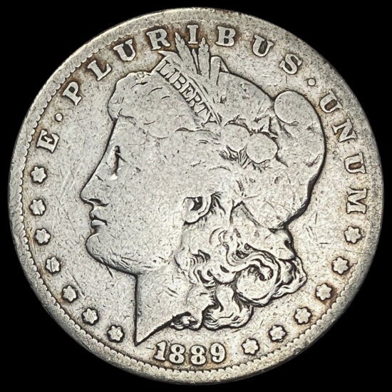 1889-CC Morgan Silver Dollar NICELY CIRCULATED