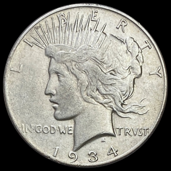 1934-S Silver Peace Dollar UNCIRCULATED