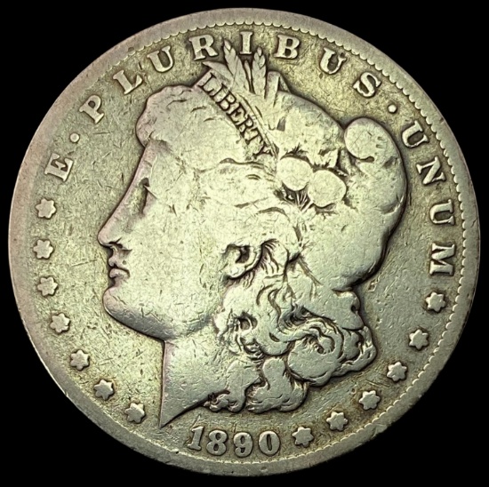 1890-CC Morgan Silver Dollar NICELY CIRCULATED